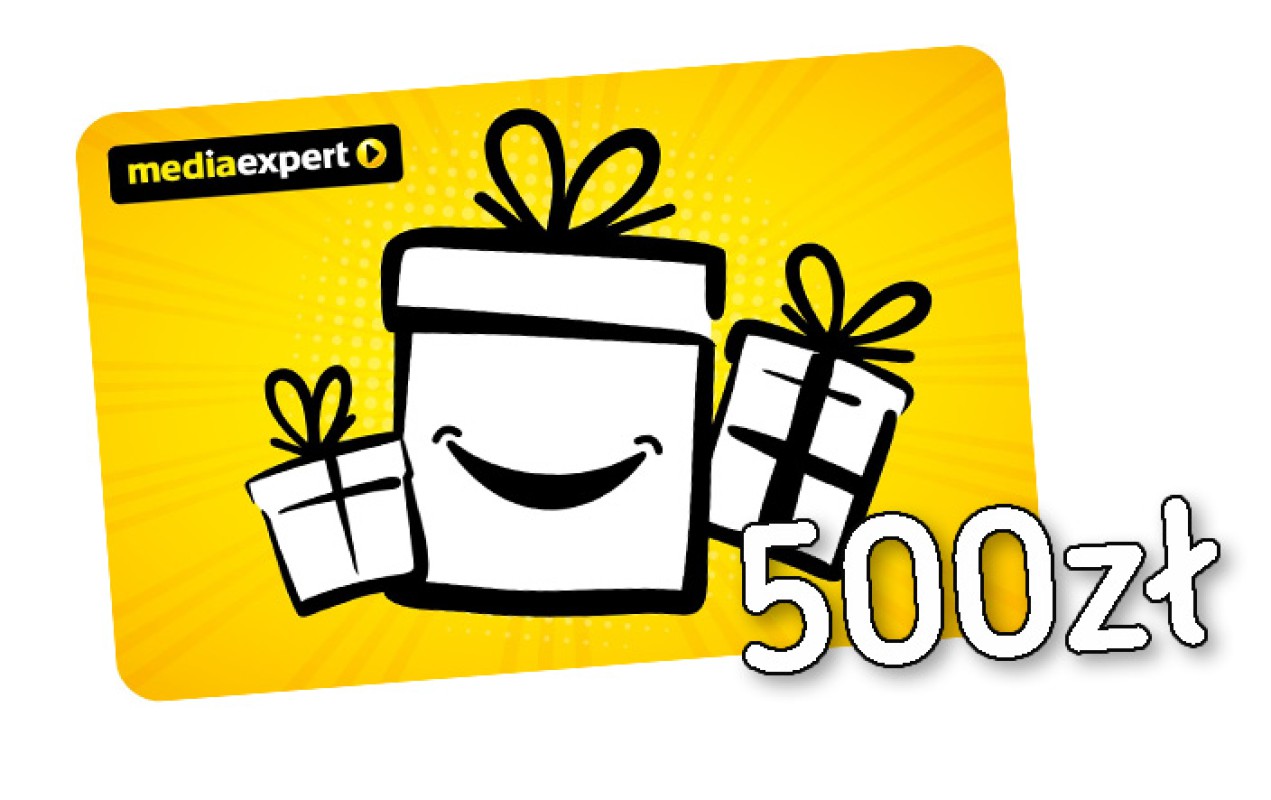 Karta podarunkowa MEDIAEXPERT 500 zł