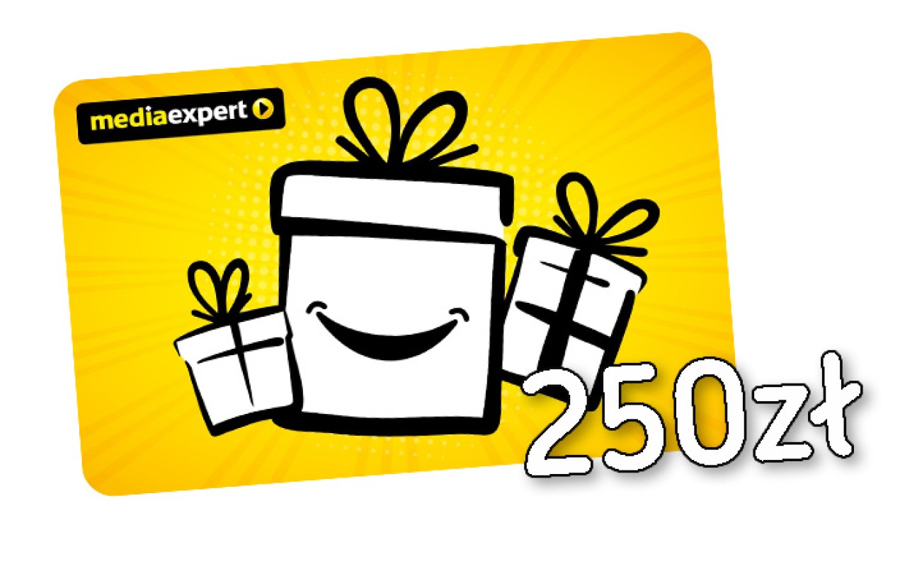 Karta podarunkowa MEDIAEXPERT 250 zł